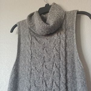 Gray Sweater Dress/Tunic Top
